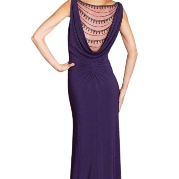 NWT Clarisse M6252 Prom  Dress Purple Size 12 - Picture 3 of 7